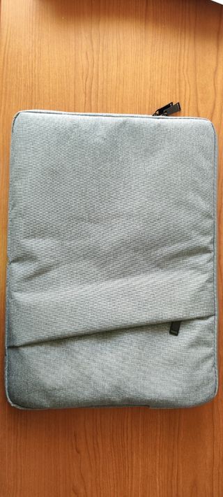 Funda portátil gris