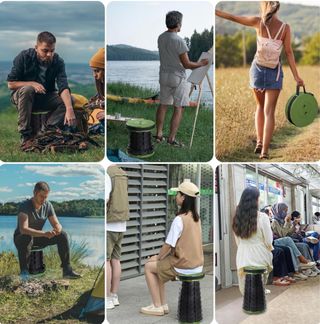 Taburete Plegable portátil