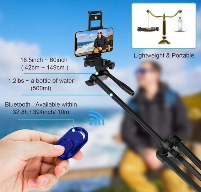 Trípode XUNHON + mando a distancia