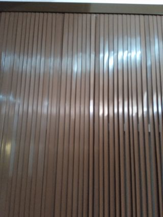 Strisce per tende in PVC marrone opaco