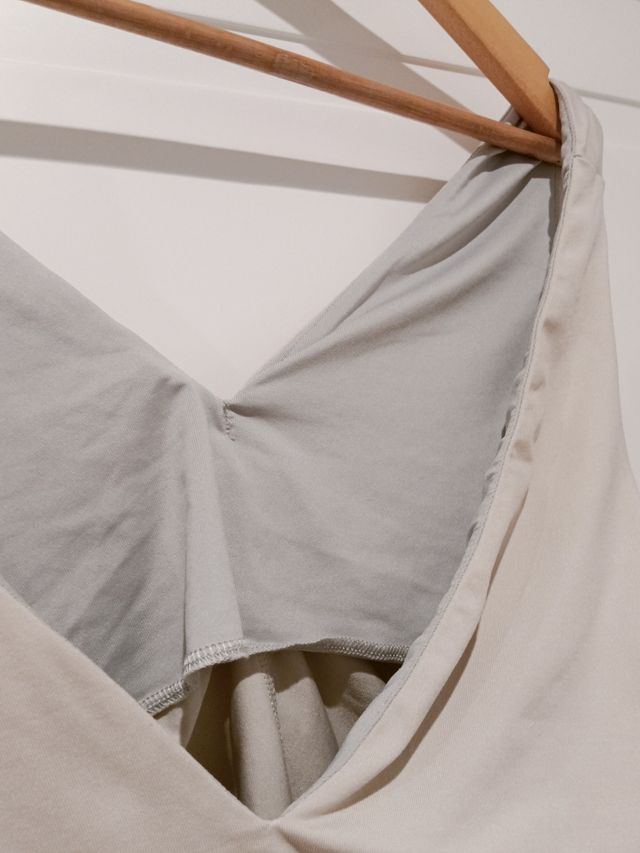 Camiseta tirantes H&M beige - L