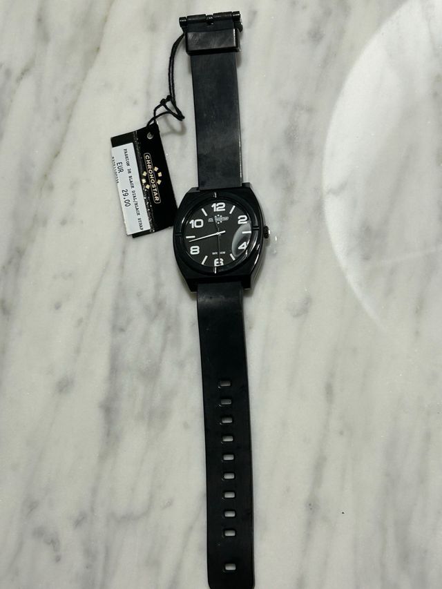 Chronostar orologio uomo nero