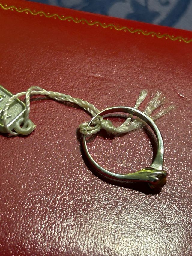 Anello argento 925 topazio