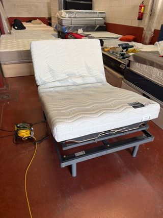 Cama articulada + Flex Teknia 105x190