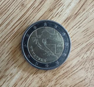 Moneta 1 euro Croazia 2023