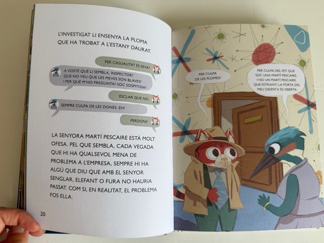 Libro unfantil L’investigat: Crim i Castor