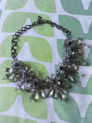 Collar Zara Accessorios Collecction - flores 