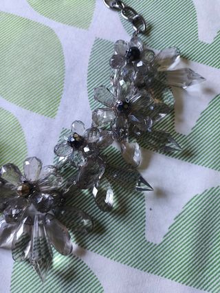 Collar Zara Accessorios Collecction - flores 