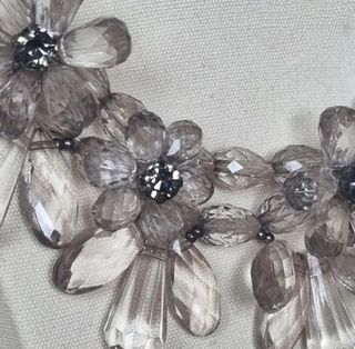 Collar Zara Accessorios Collecction - flores 