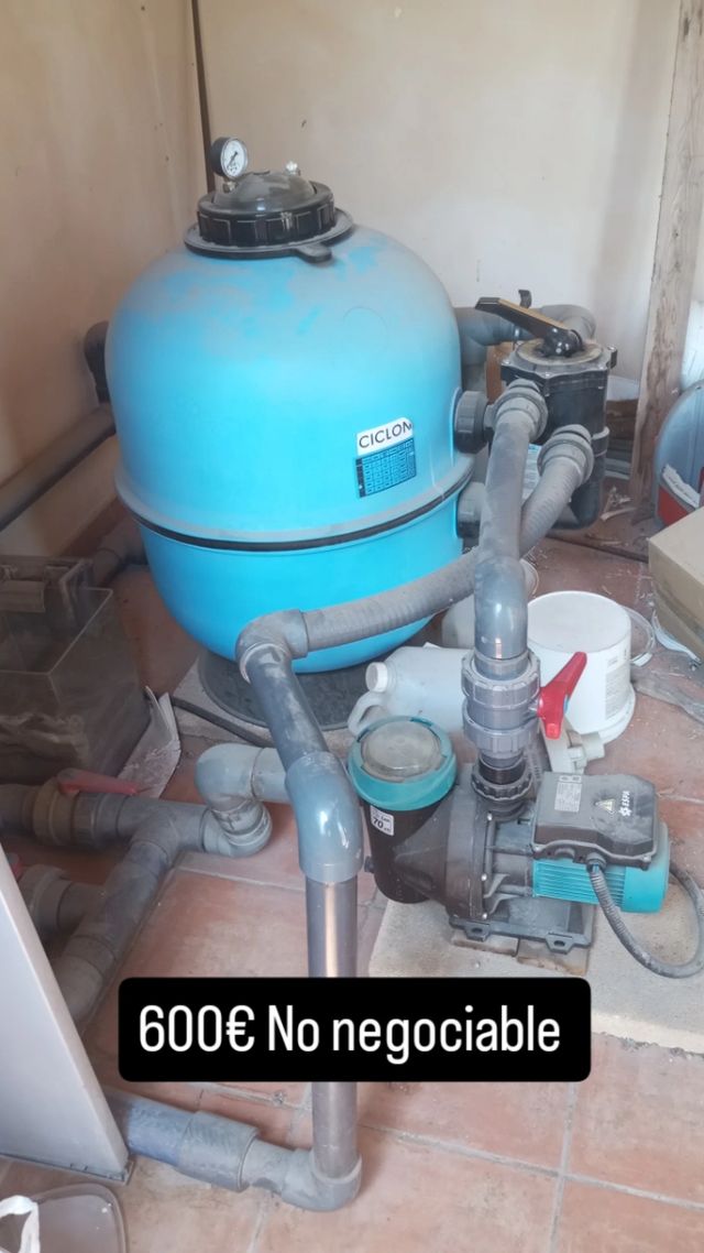 Bomba piscina Ciclón - 600€