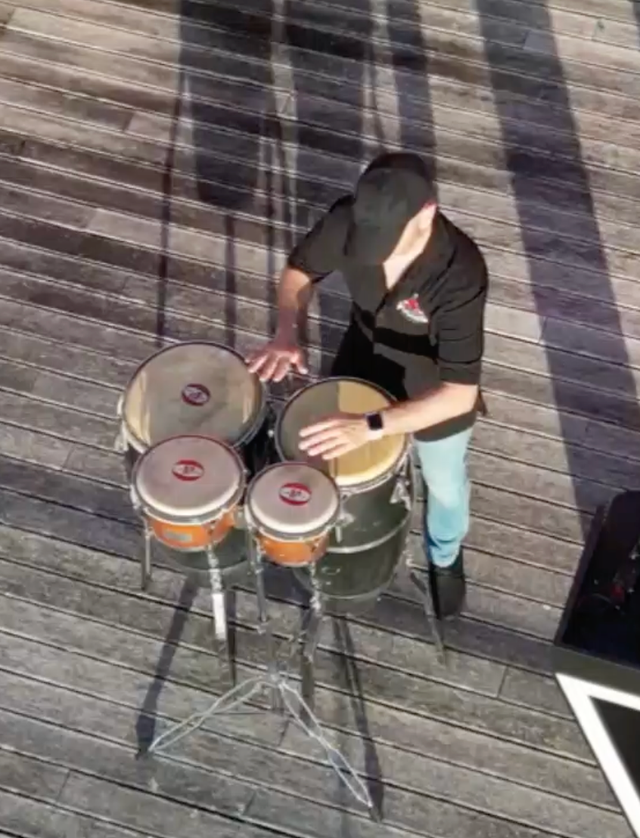 PERCUSIONISTA EN DIRECTO PARA DJs Y GRUPOS