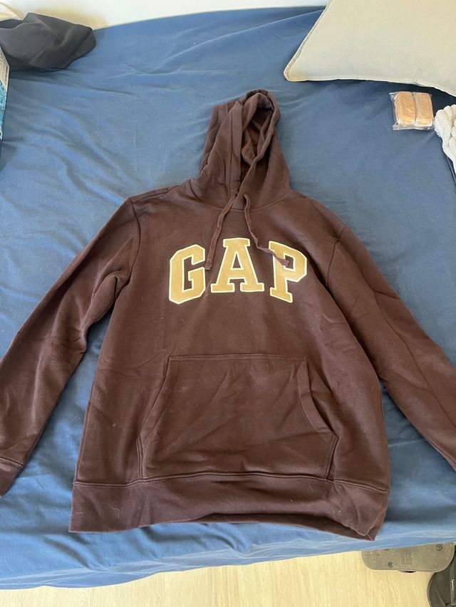 Sudadera marrón Gap