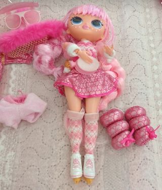 LOL OMG - Bambola Glitter Rosa