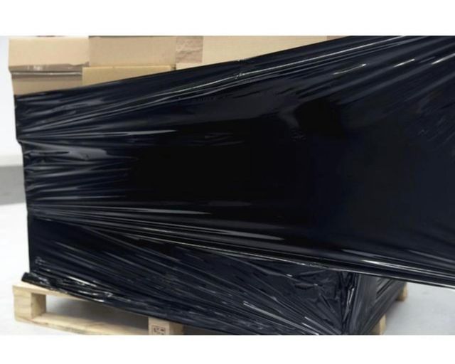 Film extensible transparente/negro - 6 rollos