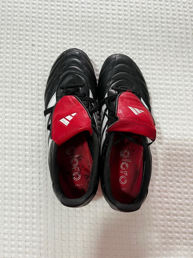 Adidas Botas Fútbol - Negras/Rojas