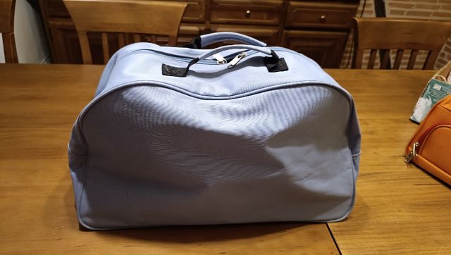 Bolsa viaje azul claro