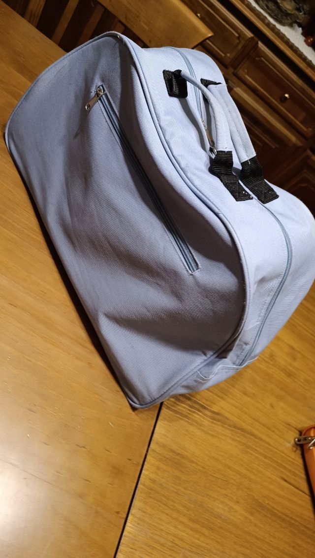 Bolsa viaje azul claro