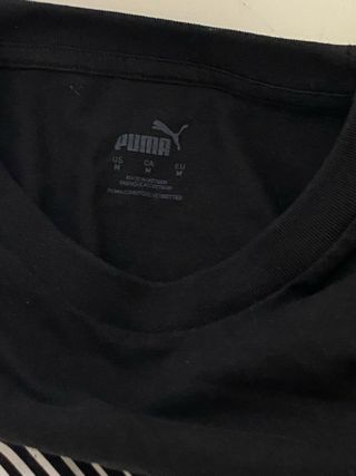 Camiseta Puma negra talla S