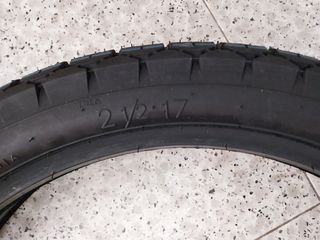 2 CUBIERTAS MITAS B4 2,50X17 2 1/2 X17