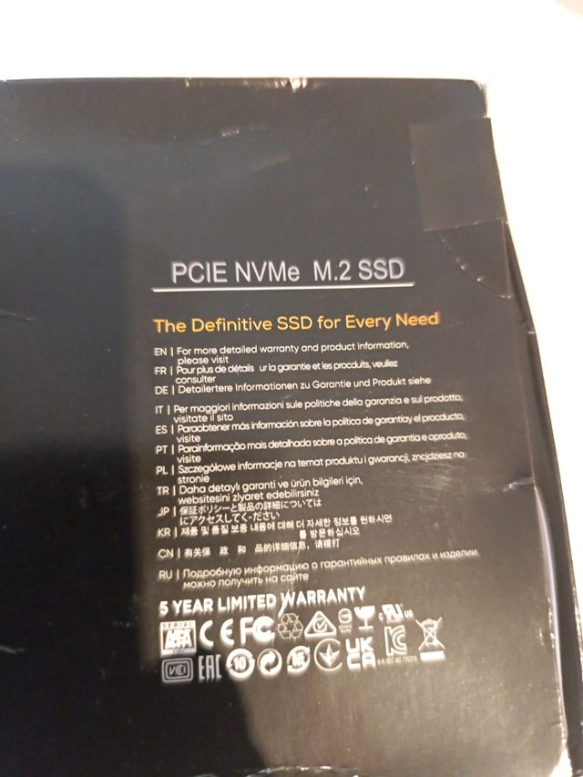 SSD Blue NVMe 2280 M.2 4TB