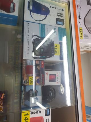 Altavoz Portátil Rojo