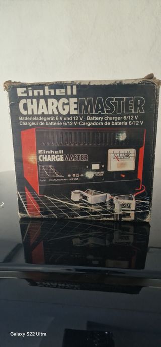 Cargador Einhell Chargemaster 6/12V