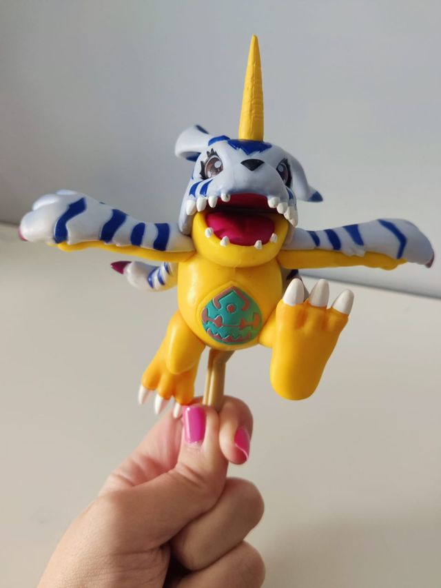 Figura Ishida Yamato + Gabumon colección Digimon