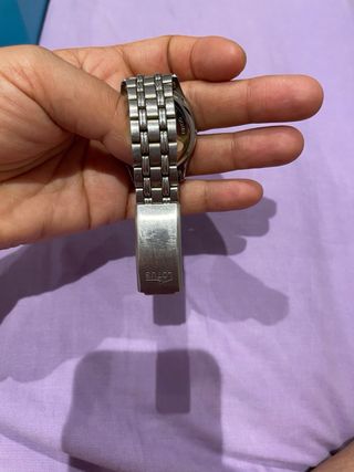 Reloj Lotus cuarzo plata