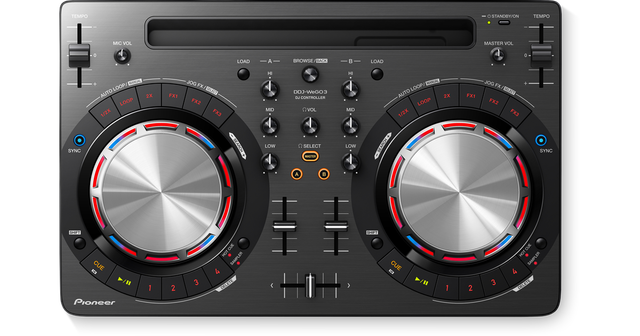 Equipamiento de sonido: dj,altavoce,mic,groovebox