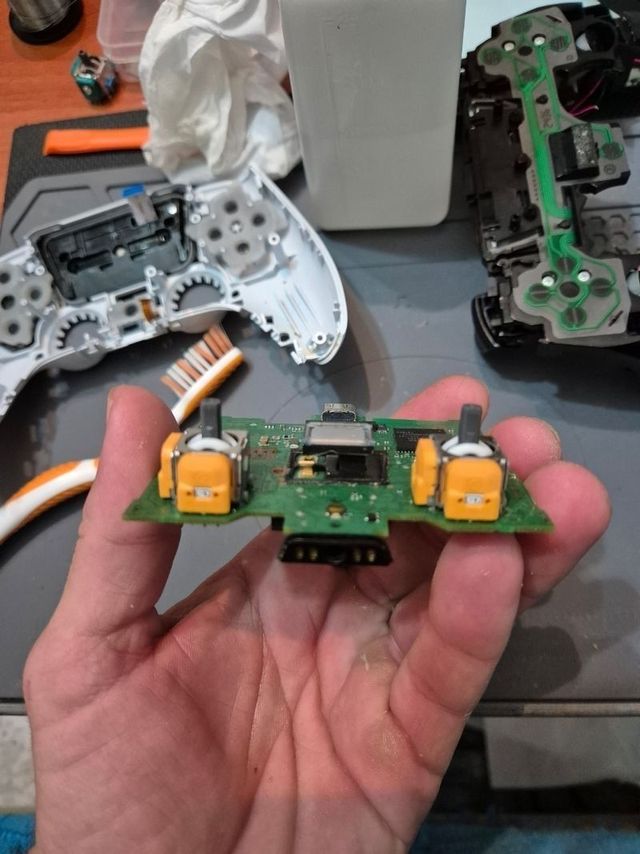 Reparación mando ps5 sticks efecto hall v6 magnéti