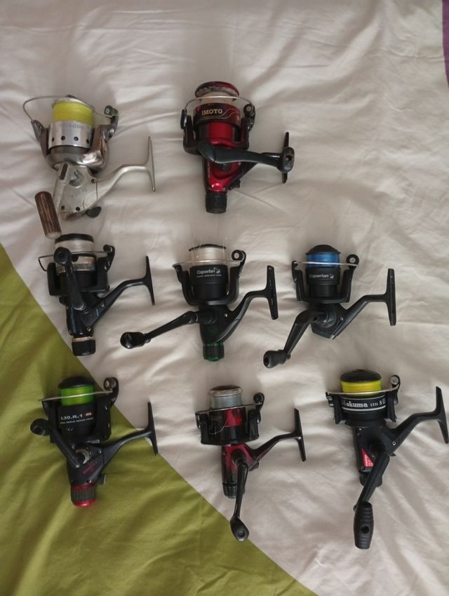 8 Carretes Pesca Principiantes