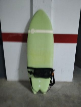 Tabla surf usada - Verde