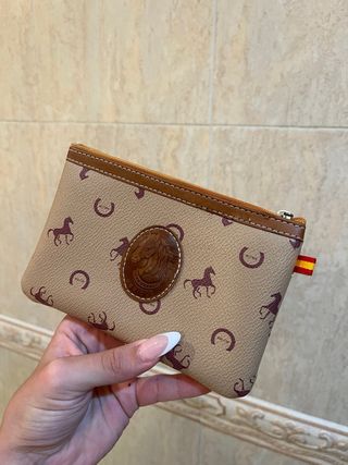 Cartera Ubrique piel beige