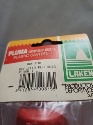 Cantimplora Laken roja PVC