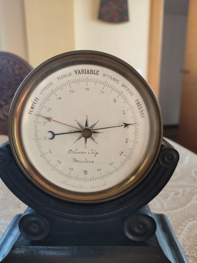 Barómetro antiguo Dalmau & Hijo