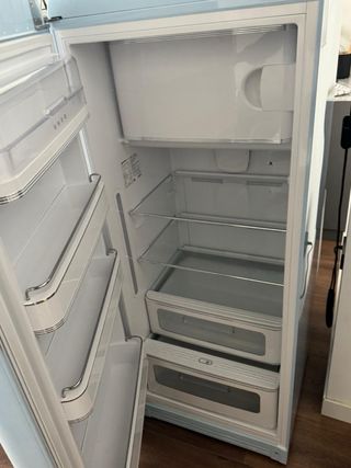 Smeg frigorífico azul pastel