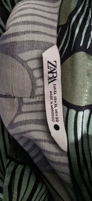 Traje de pantalon de razo verde - negro