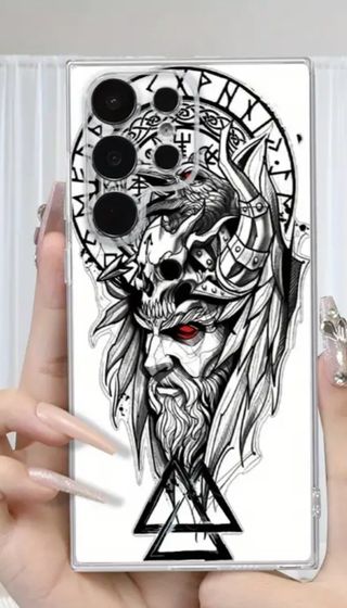 Funda Galaxy S24 plus: diseño vikingo. S24+