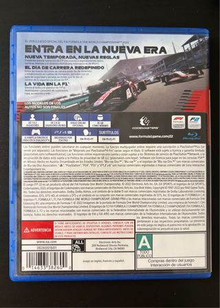 Gioco F1 22 PS4 (PlayStation 4)