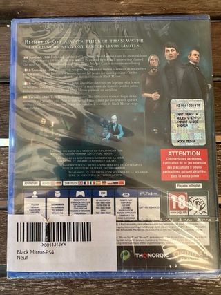 Black Mirror PS4 (PlayStation 4) - Juego Horror