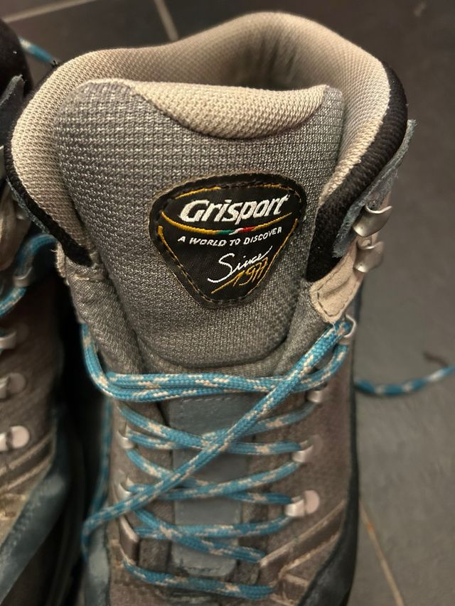 Scarpe Grisport trekking blu/grigio