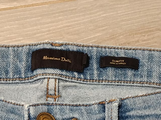 Vaqueros Massimo Dutti - Azul talla 40