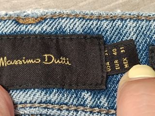 Vaqueros Massimo Dutti - Azul talla 40