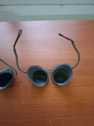 GAFAS DE SOLDAR INDUSTRIALES ANTIGUAS