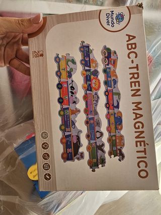 Tren Magnético ABC - 28 piezas