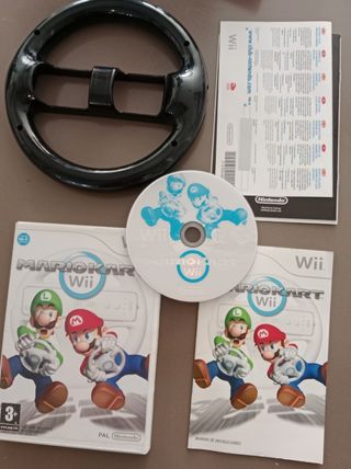 Mario Kart Wii con volante