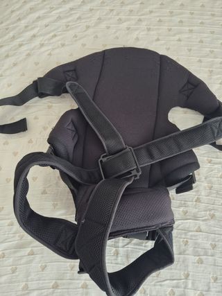 Mochila portabebés Bebeduo negra