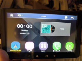 Pantalla Android auto y Apple car play 
