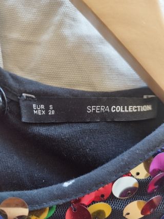 Dos Vestidos lentejuelas multicolor S y L
