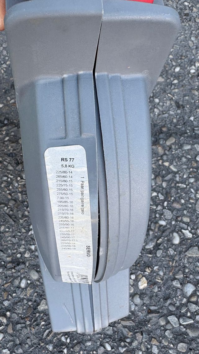 Catene da neve e camper Pewag Servo 4x4